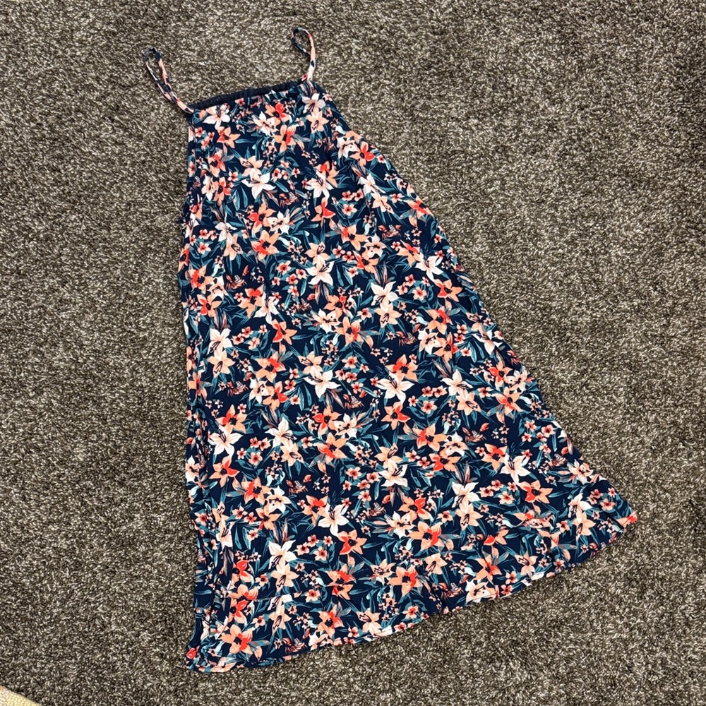 Roxy Floral Halter Dress